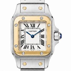 Cartier Santos Galbée 24MM W20012C4 Two-Tone Watch